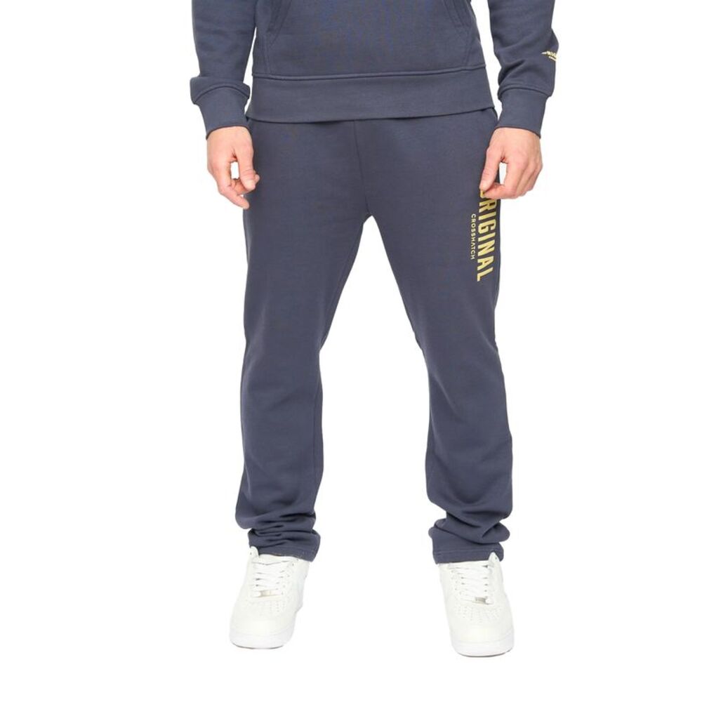 Crosshatch Mens Kensby Joggers / Navy